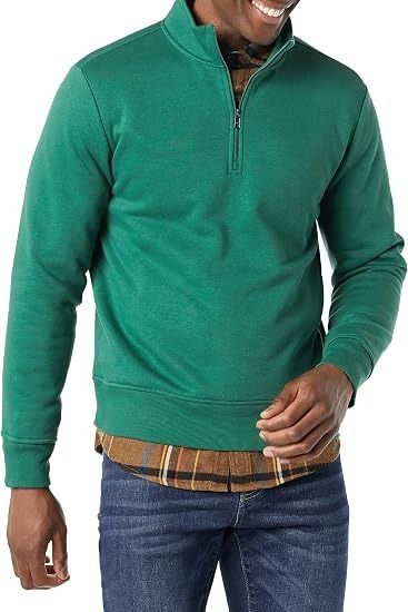 Immagine di Green Quarter-Zip Sweatshirt 4